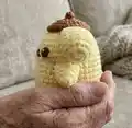 Pompompurin Amigurumi Pattern step 3 - details and accessories