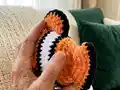 Nemo The Clown Fish Amigurumi Pattern step 3 - details and accessories