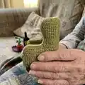 Furniture Living Room Amigurumi Pattern step 2 - assembly progress