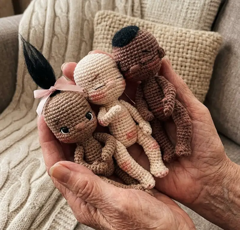 Quality crochet pattern: Mini Baby Doll Crochet Pattern - Intermediate level guide with complete instructions