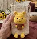 Pooh Phone Pouch Pattern step 4 - final assembly and finishing
