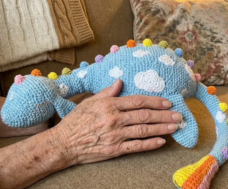 Complimentary Intermediate crochet pattern: Cuddly Nessie Monster Amigurumi Pattern - Simple to follow guide