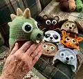 Crochet Hatimals Pattern step 4 - final assembly and finishing