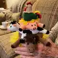 Down on the Farm - Stack Toy Amigurumi Pattern step 1 - construction progress
