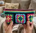 Bonita Project Bag Pattern step 1 - construction progress