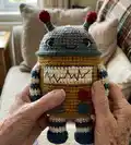 Pixie the Robot Amigurumi Pattern step 4 - final assembly and finishing
