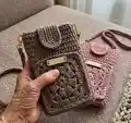 Phone Bag with Pocket Pattern step 4 - final assembly and finishing