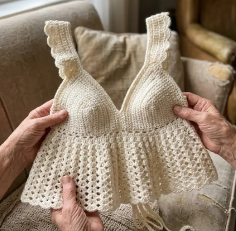 Quality crochet pattern: Hyacinth Top Written Pattern - Beginner Friendly level guide with complete instructions