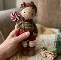 Alice, the Doll Amigurumi Pattern step 1 - construction progress