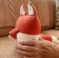 Pillow-Fox Amigurumi Pattern step 3 - details and accessories