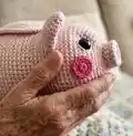 Piggy Bank Amigurumi Pattern step 3 - details and accessories