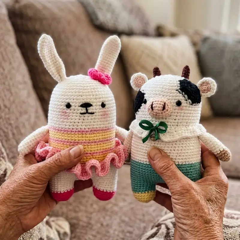 Complimentary Intermediate crochet pattern: Milk Cow Amigurumi Pattern - Simple to follow guide