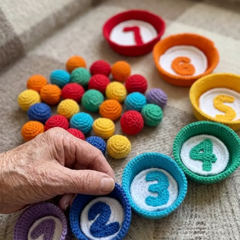 Complimentary Intermediate crochet pattern: Counting Game Amigurumi Pattern - Simple to follow guide