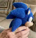 Super-Prickle Amigurumi Pattern step 2 - assembly progress