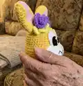 Cute Bunny Amigurumi Pattern step 3 - details and accessories