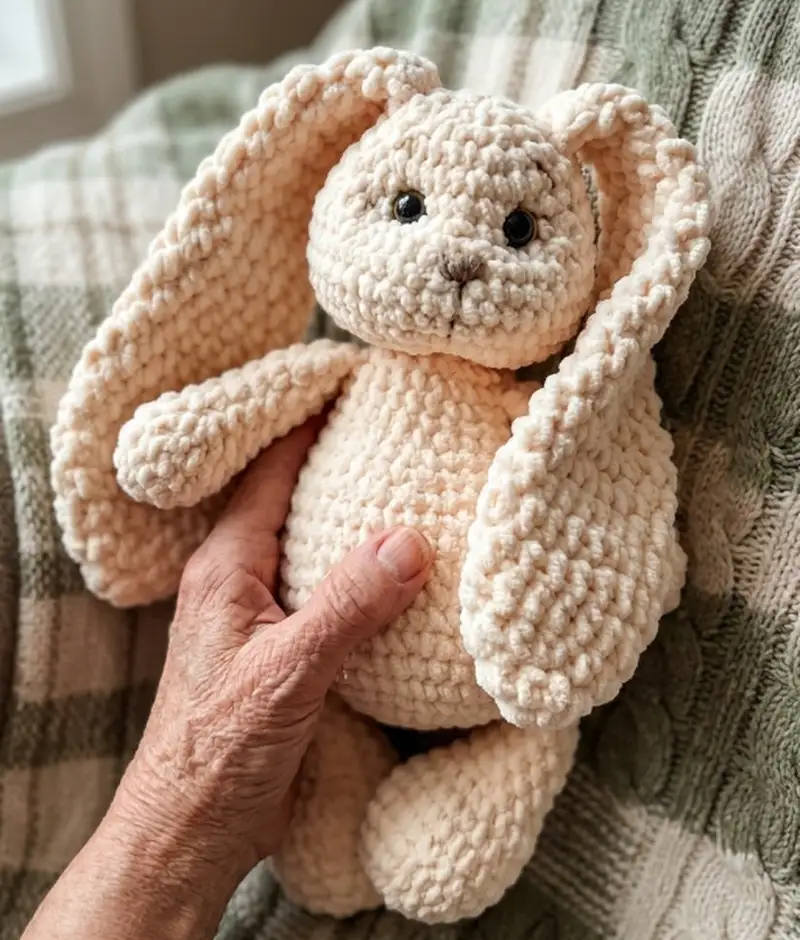 Complimentary Beginner Friendly crochet pattern: Bunny Amigurumi Pattern - Simple to follow guide