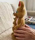Kangaroo Amigurumi Pattern step 3 - details and accessories