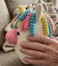 Pillow-unicorn Amigurumi Pattern step 3 - details and accessories
