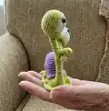 Snail Amigurumi Pattern step 3 - details and accessories