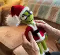 The Twelve Days of Christmas: Grinch Inspired Pattern Amigurumi Pattern step 1 - construction progress