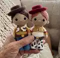 Jessy and Woody The Toy Story Amigurumi Pattern step 4 - final assembly and finishing