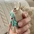 Doll Aybuke Amigurumi Pattern step 2 - assembly progress