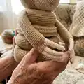 Sloth Stacking Toy Amigurumi Pattern step 3 - details and accessories