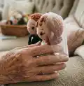 Wedding Couple Amigurumi Pattern step 2 - assembly progress