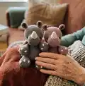 Pino Amigurumi Pattern step 1 - construction progress
