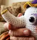 SWC Mrs Potts and Chip Amigurumi Pattern step 3 - details and accessories
