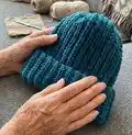 Winter Is Coming Beanie Pattern step 1 - construction progress