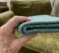 Herringbone Texture Crochet Blanket Pattern step 3 - details and accessories