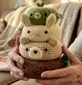 Forest Friends Amigurumi Pattern step 4 - final assembly and finishing