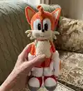 Copter-tailed Fox Amigurumi Pattern step 4 - final assembly and finishing
