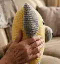 Pillow-dog Amigurumi Pattern step 3 - details and accessories