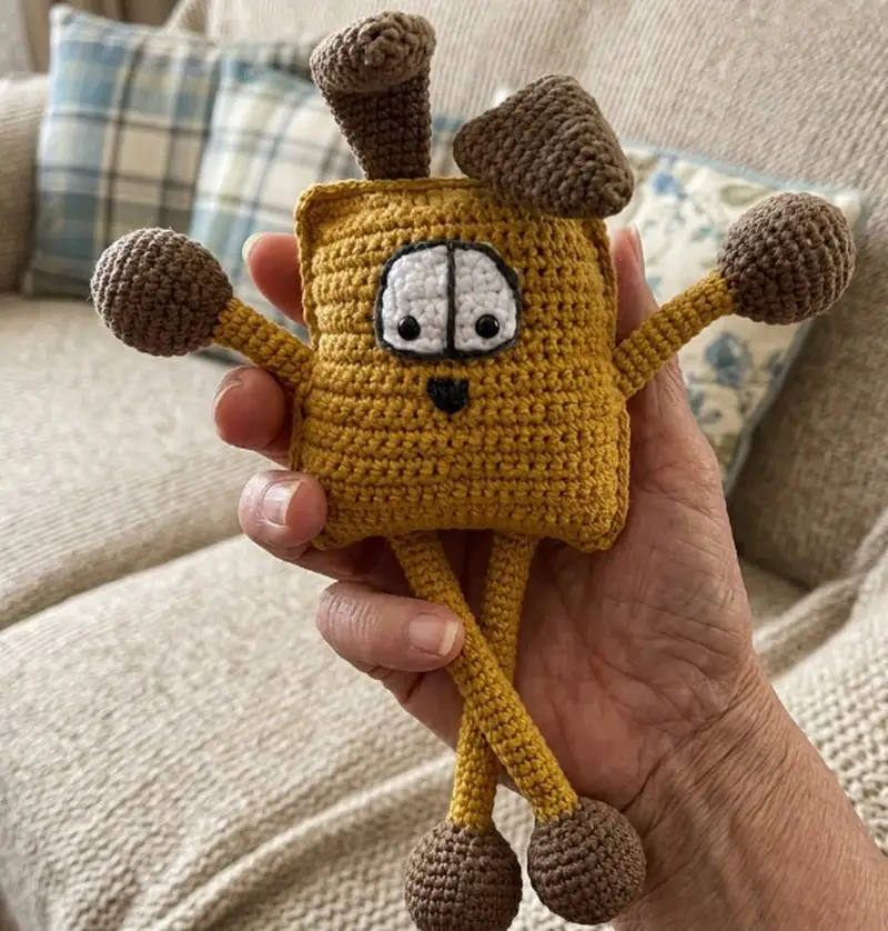 Quality crochet pattern: Woof the Dog Amigurumi Pattern - Intermediate level guide with complete instructions