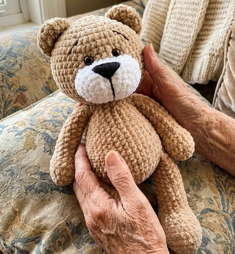 Complimentary Intermediate crochet pattern: Teddy Bear Amigurumi Pattern - Simple to follow guide