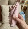 Baby Bears Amigurumi Pattern step 2 - assembly progress