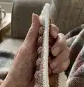 Rainbow Afghan Pattern step 3 - details and accessories