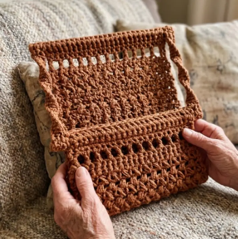 Complimentary Intermediate crochet pattern: The Boho Book Nook Pattern - Simple to follow guide