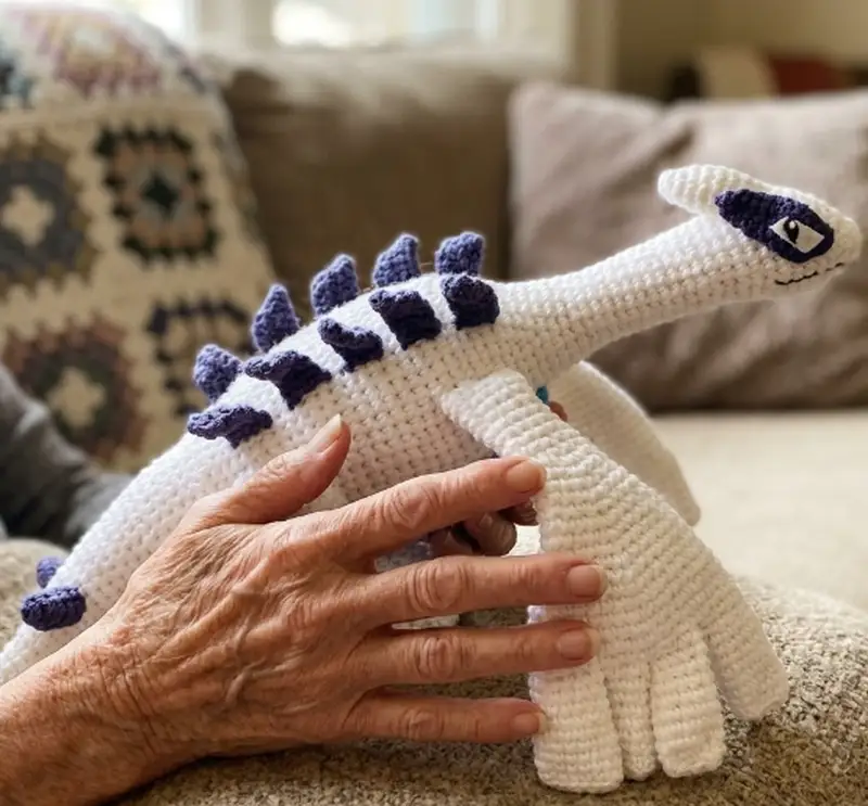 Complimentary Intermediate crochet pattern: Lugia Plushie Amigurumi Pattern - Simple to follow guide