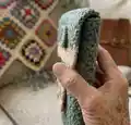 Phone pouch with back pocket Crochet Pattern step 3 - details and accessories