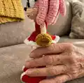 Pink Rascal Amigurumi Pattern step 3 - details and accessories
