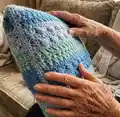 Snowberry cushion cover Pattern step 3 - details and accessories