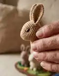 Bunny's House Amigurumi Pattern step 3 - details and accessories