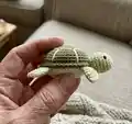 Turtles Amigurumi Pattern step 2 - assembly progress