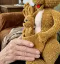 Kangaroo Amigurumi Pattern step 3 - details and accessories