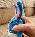 Azumarill Amigurumi Pattern step 3 - details and accessories