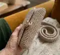Mini crossbody bag Pattern step 3 - details and accessories