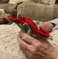 British Legion Poppy Appeal Poppies Pattern step 3 - details and accessories
